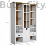 Kép 2/6 - provance-vitrin-w2d2s