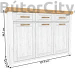 Kép 2/4 - Sudbury komód (G)