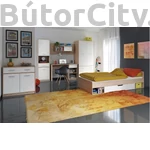 Kép 3/4 - Teyo komód, sonoma tölgy - fehér (2D1S)