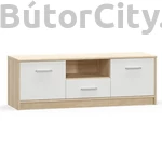 Kép 1/4 - Teyo TV állvány, sonoma tölgy - fehér (2D1S)