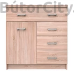 Kép 1/5 - Topty komód, sonoma (Typ20)