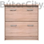 Kép 1/2 - Topty cipősszekrény 2K, sonoma (Typ25)