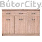 Kép 1/3 - Topty komód, sonoma (Typ23)