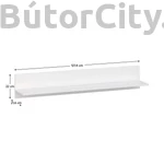 Kép 2/4 - Velis fali polc 130