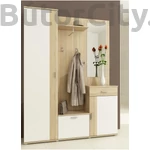 Kép 1/3 - Amalia előszobafal (sonoma-fehér)