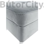 Kép 3/4 - Rufino puff (világosszürke)