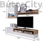 Kép 2/3 - Roso nappali fal