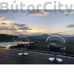 Kép 4/10 - Bubble typ 2 függő buborékfotel állvánnyal (ezüst/arany szín)