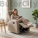 Kép 10/15 - OSLO 1S manuális relax fotel, szín: bézs