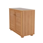 Kép 4/8 - Cipősszekrény, MDF laminált, natúr, FP 01