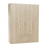 Kép 16/20 - szekrény, 4 - ajtós, tölgy sonoma, GWEN 70429