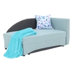 Kép 16/18 - Heverő ágyfunkcióval, mentol/szürke, jobbos, BELLA