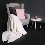 Kép 5/20 - Dizájnos fotel, anyag, cappuccino/minta, BELEK