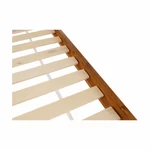 Kép 11/20 - Ágy, tűnyalábos fenyőfa tölgy árnyalatban, 160x200, PROVO