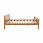 Kép 20/20 - Ágy, tűnyalábos fenyőfa tölgy árnyalatban, 160x200, PROVO