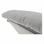 Kép 11/20 - Fotel lábtartóval, világosszürke/természetes, ZANDER