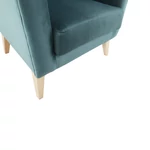 Kép 7/10 - Fotel-füles, mentol/bükk, RODEZA