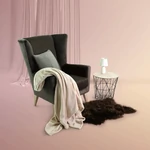 Kép 2/11 - Fotel-füles, taupe-szürke-barna/bükk, RODEZA