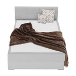 Kép 15/20 - Boxspring típusú ágy 120x200, világosszürke, FERATA KOMFORT