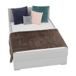 Kép 5/20 - Boxspring típusú ágy 120x200, világosszürke, FERATA KOMFORT