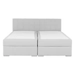 Kép 12/20 - Boxspring típusú ágy 160x200, világosszürke, FERATA KOMFORT