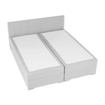 Kép 15/20 - Boxspring típusú ágy 160x200, világosszürke, FERATA KOMFORT