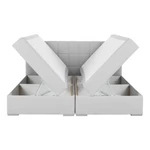 Kép 20/20 - Boxspring típusú ágy 160x200, világosszürke, FERATA KOMFORT