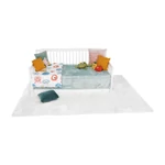 Kép 14/20 - Kinyitható gyerekágy agý, fehér, masszív, PEDREZA