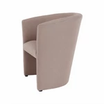 Kép 4/9 - Klub fotel,  pasztell rózsaszín anyag, CUBA