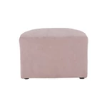 Kép 15/20 - Klub fotel puffal, rózsaszín, ROSE