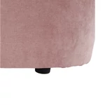 Kép 20/20 - Klub fotel puffal, rózsaszín, ROSE