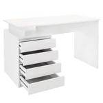 Kép 3/20 - Pc asztal , fehér, HANY NEW