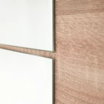 Kép 7/15 - Szekrény tolóajtókkal, sonoma tölgy, 180x215, LOW
