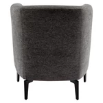 Kép 1/7 - Design fotel, szürke/fekete, KAPY