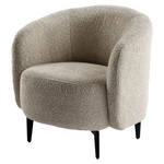 Kép 1/7 - Fotel, bézs/fekete, PRESO