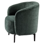 Kép 4/7 - Fotel, zöld/fekete, PRESO