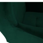 Kép 10/12 - Füles fotel, zöld/dió, RUFINO 3 NEW