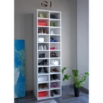 Kép 6/6 - Magas polcállvány/cipőtartó, fehér, IGNO