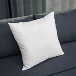 Kép 2/15 - Kerti rattan szett, szürke/természetes/krémszínű, DEBRA