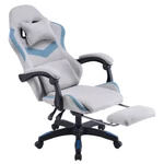 Kép 9/20 - Irodai/gamer szék, szürke/kék, ZODIA