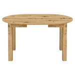 Kép 3/6 - Kihúzható étkezőasztal, artisan tölgy, 103-142x76 cm, HARRY