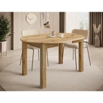 Kép 5/6 - Kihúzható étkezőasztal, artisan tölgy, 103-142x76 cm, HARRY