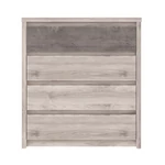 Kép 5/6 - Komód 4S, nairobi gesztenye/onix, JESI NEW