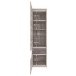 Kép 4/11 - Polcállvány 2D1S, nairobi gesztenye/onix, JESI NEW