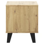 Kép 4/7 - Éjjeliszekrény, artisan tölgy, BOGAN NEW 1S