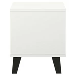 Kép 5/7 - Éjjeliszekrény, fehér, BOGAN NEW 1S