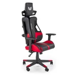 Kép 1/9 - NITRO gaming forgószék, multiblokk mechanika, szín: fekete/piros