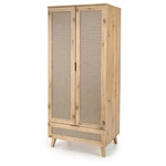 Kép 1/10 - BORNEO S-1 gardrób, szín: artisan tölgy/fekete
