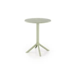 Kép 1/4 - CALVO műanyag kerek étkezőasztal, menta (60 cm)