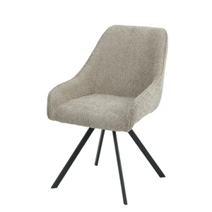 Denton forgó étkezőszék - bouclé (bézs vagy szürke)